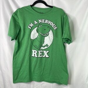 Disney Pixar toy story I am a nervous Rex tee
